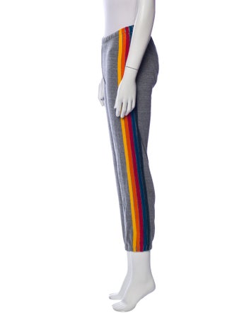 Aviator Nation Embroidered Accent Sweatpants