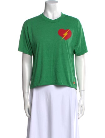 Aviator Nation Graphic Print Crew Neck T-Shirt