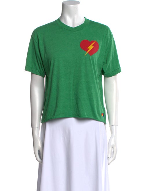 Aviator Nation Graphic Print Crew Neck T-Shirt