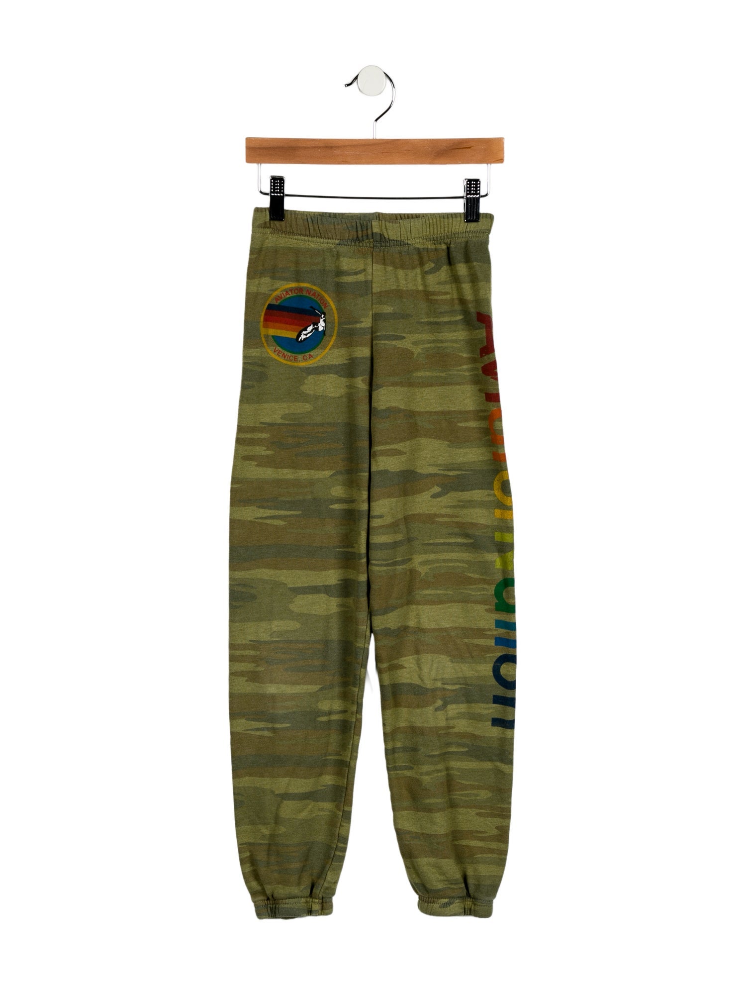 Aviator Nation Girls' Camouflage Sweatpants