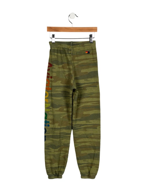 Aviator Nation Girls' Camouflage Sweatpants