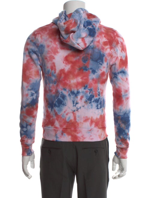 Aviator Nation Tie-Dye Print Crew Neck Hoodie