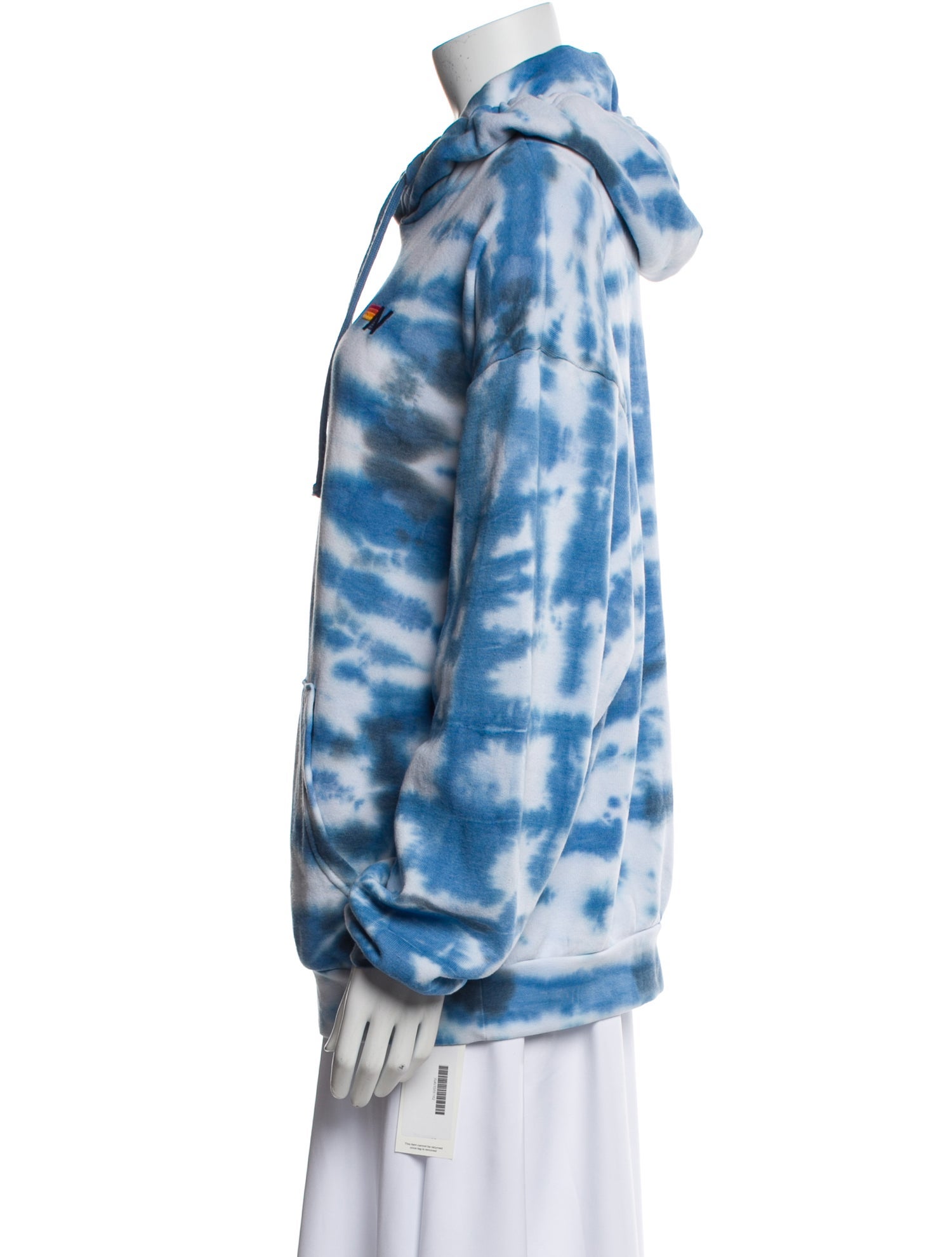 Aviator Nation Tie-Dye Print Embroidered Accent Pajamas