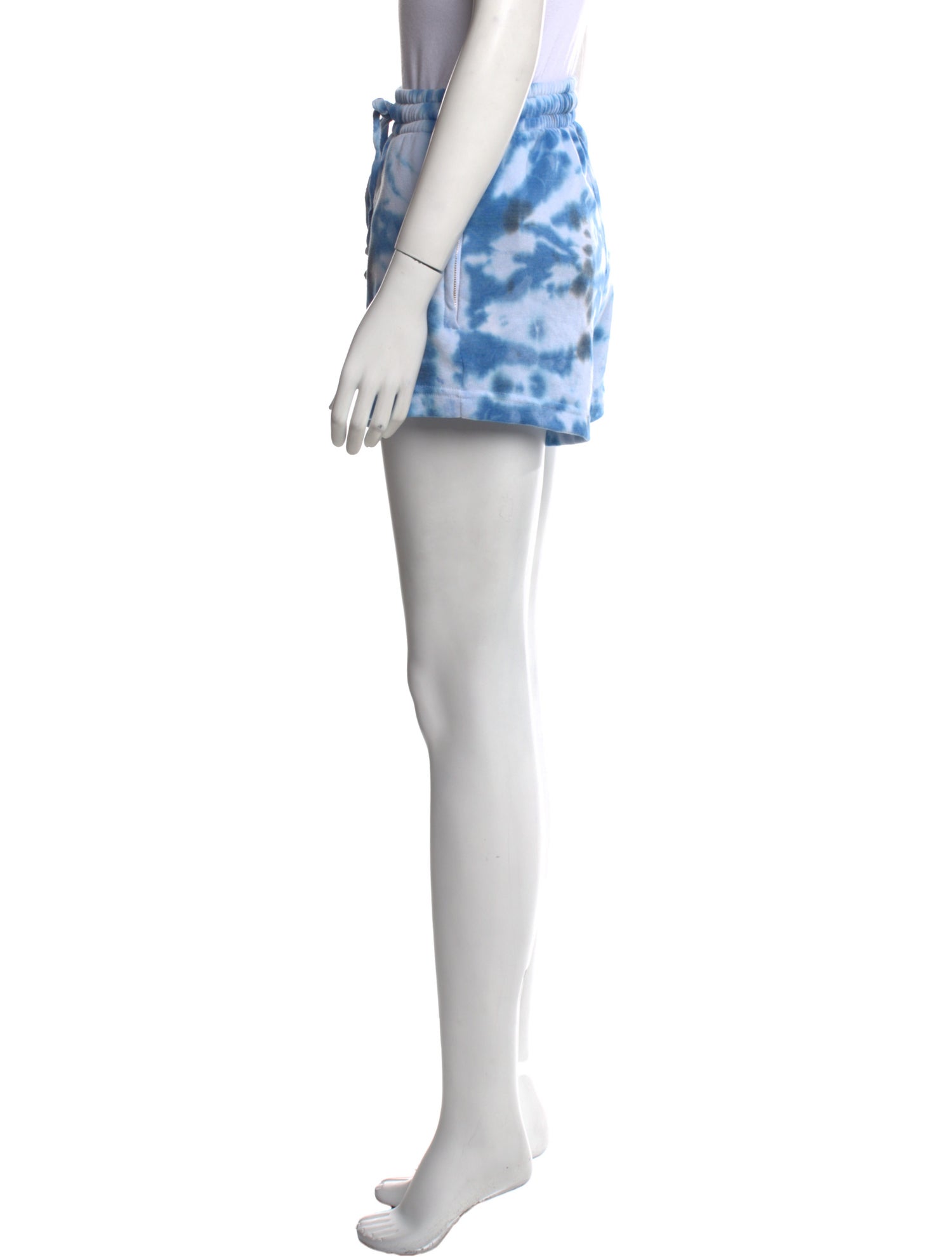 Aviator Nation Tie-Dye Print Mini Shorts