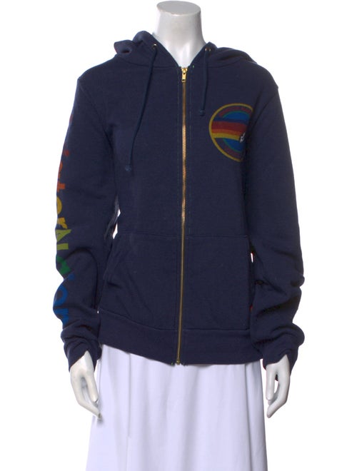 Aviator Nation Crew Neck Long Sleeve Sweatshirt