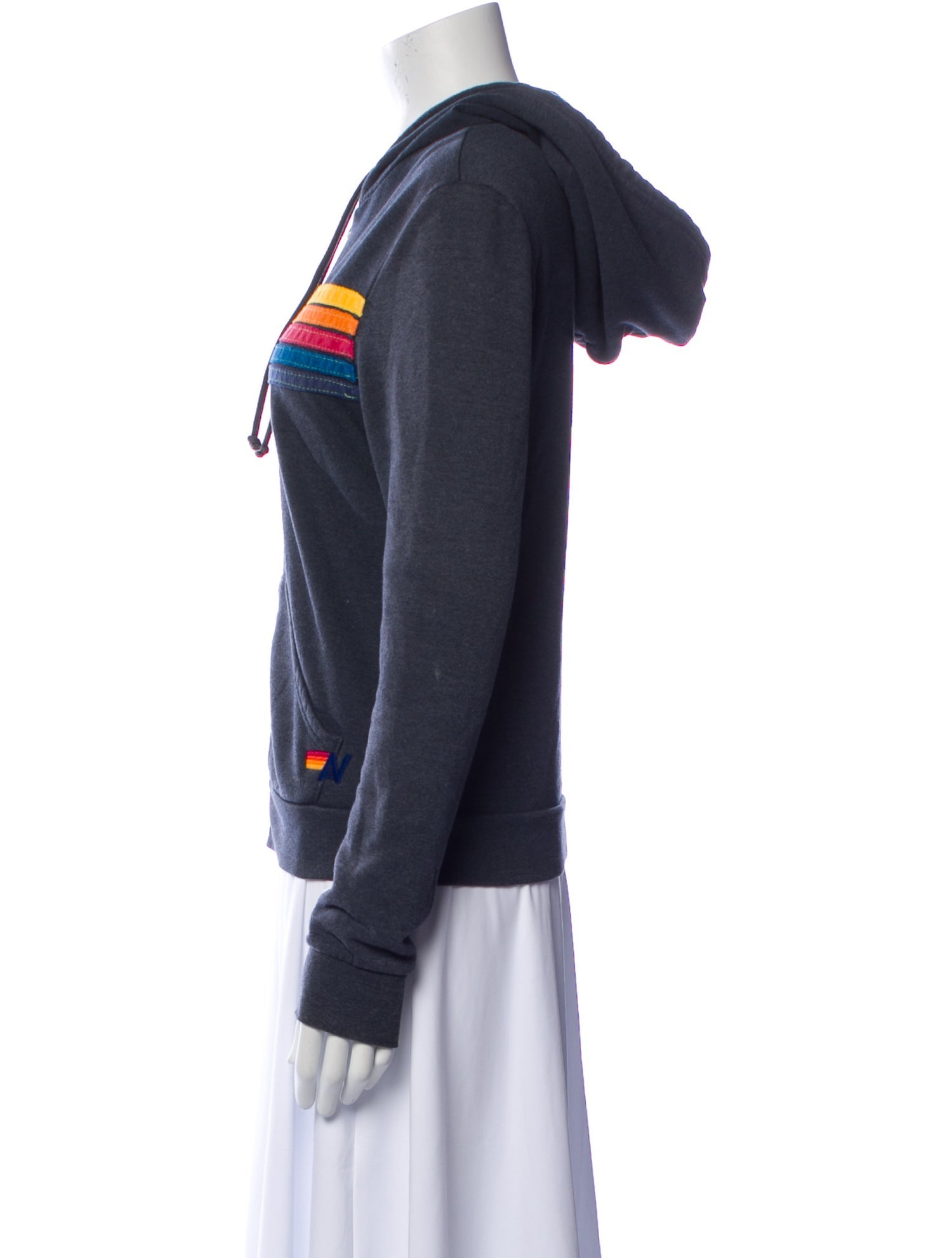 Aviator Nation Striped Bomber Jacket