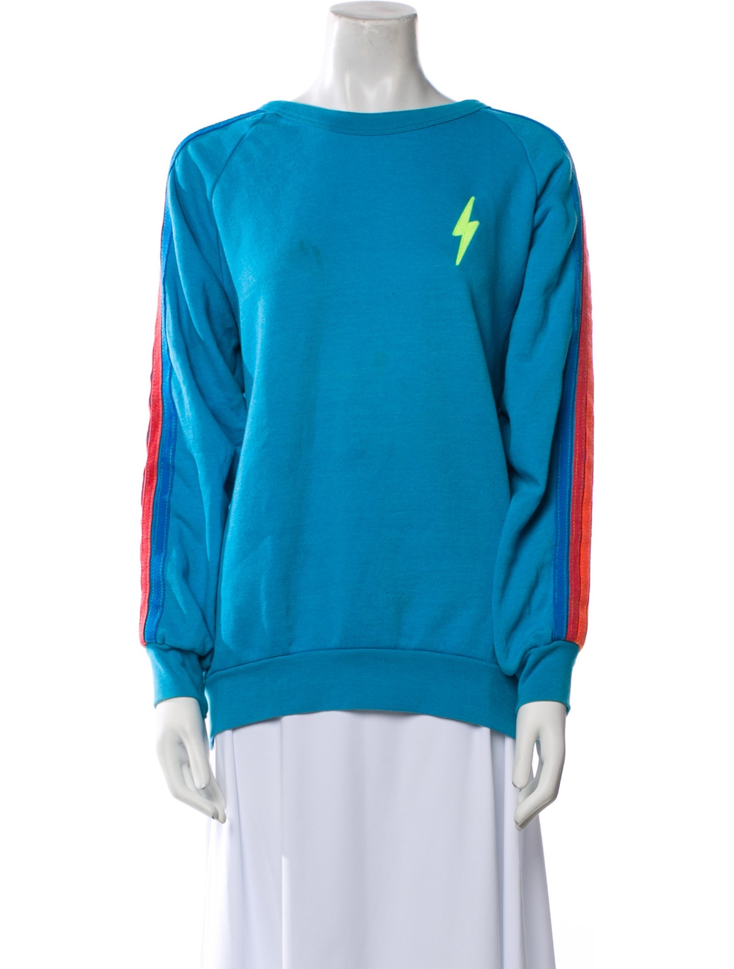 Aviator Nation Bateau Neckline Long Sleeve Sweatshirt