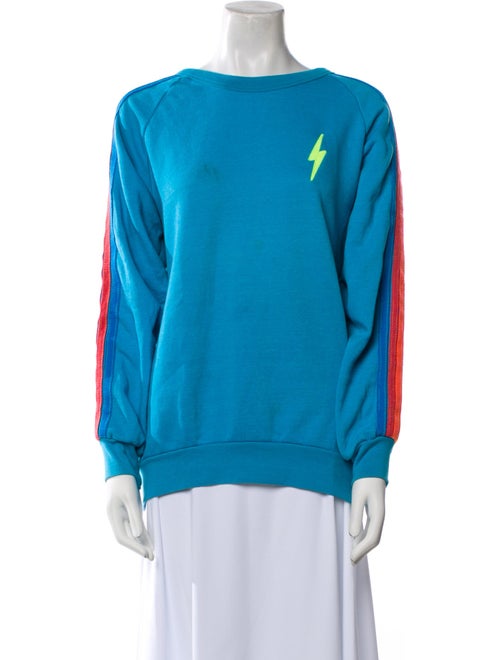 Aviator Nation Bateau Neckline Long Sleeve Sweatshirt