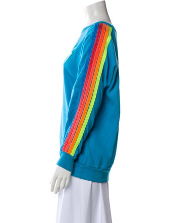 Aviator Nation Bateau Neckline Long Sleeve Sweatshirt