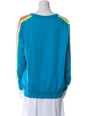 Aviator Nation Bateau Neckline Long Sleeve Sweatshirt