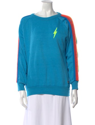 Aviator Nation Bateau Neckline Long Sleeve Sweatshirt