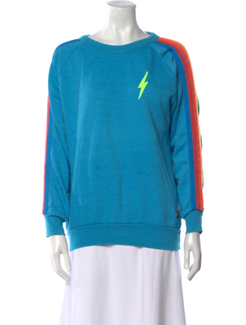 Aviator Nation Bateau Neckline Long Sleeve Sweatshirt