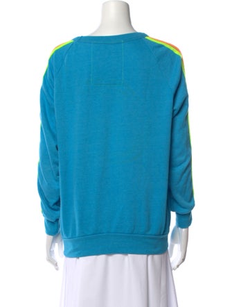 Aviator Nation Bateau Neckline Long Sleeve Sweatshirt