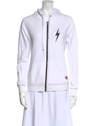 Aviator Nation Mock Neck Long Sleeve Sweatshirt