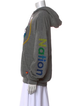 Aviator Nation Graphic Print Crew Neck Sweatshirt