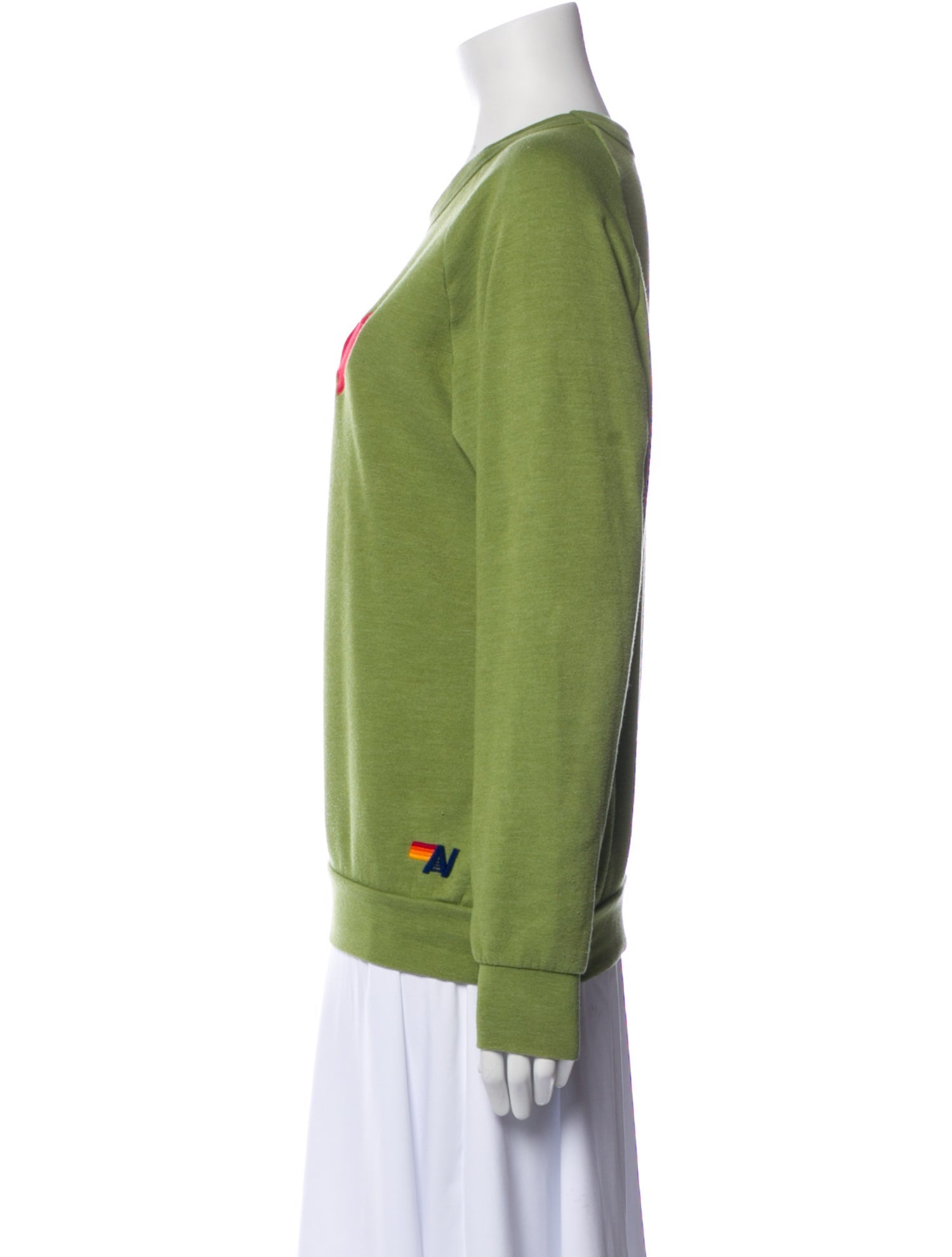 Aviator Nation Crew Neck Long Sleeve Sweatshirt