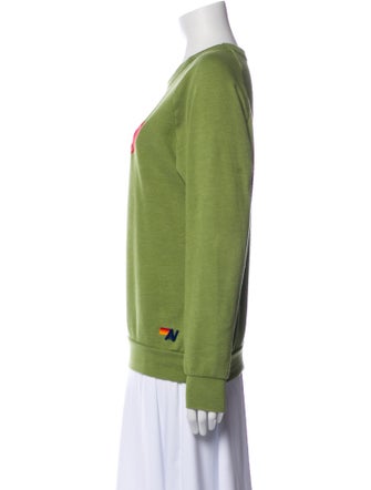 Aviator Nation Crew Neck Long Sleeve Sweatshirt