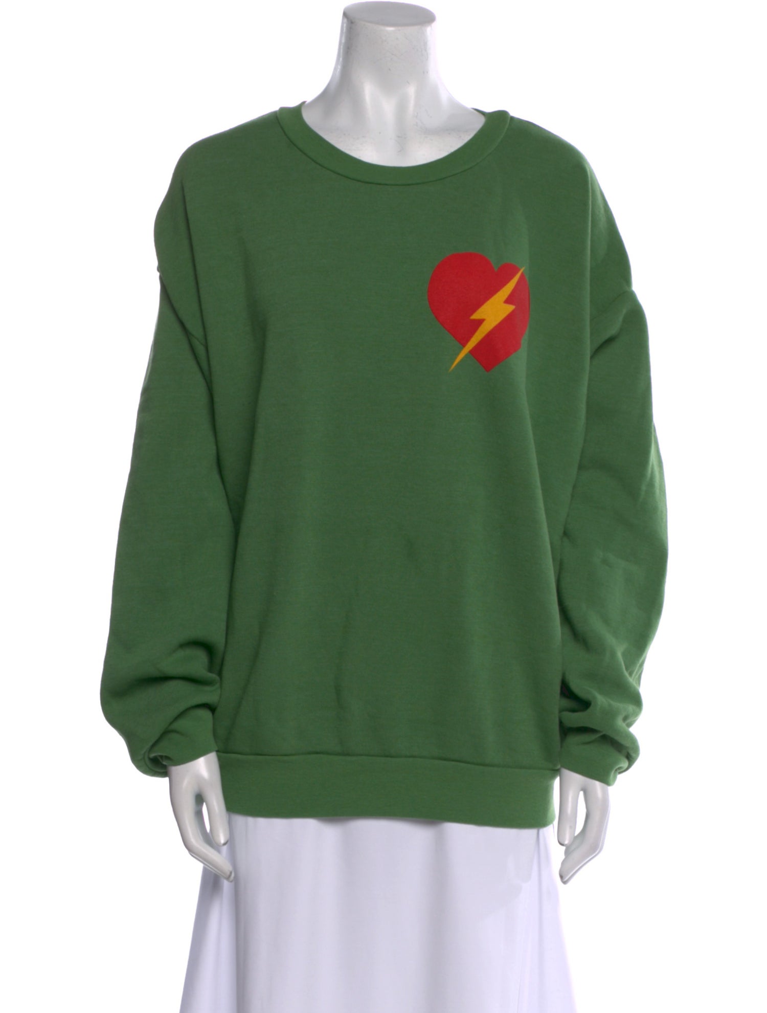 Aviator Nation Graphic Print Crew Neck Sweatshirt