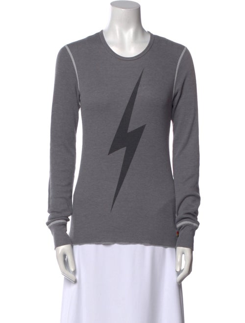 Aviator Nation Crew Neck Long Sleeve Sweatshirt