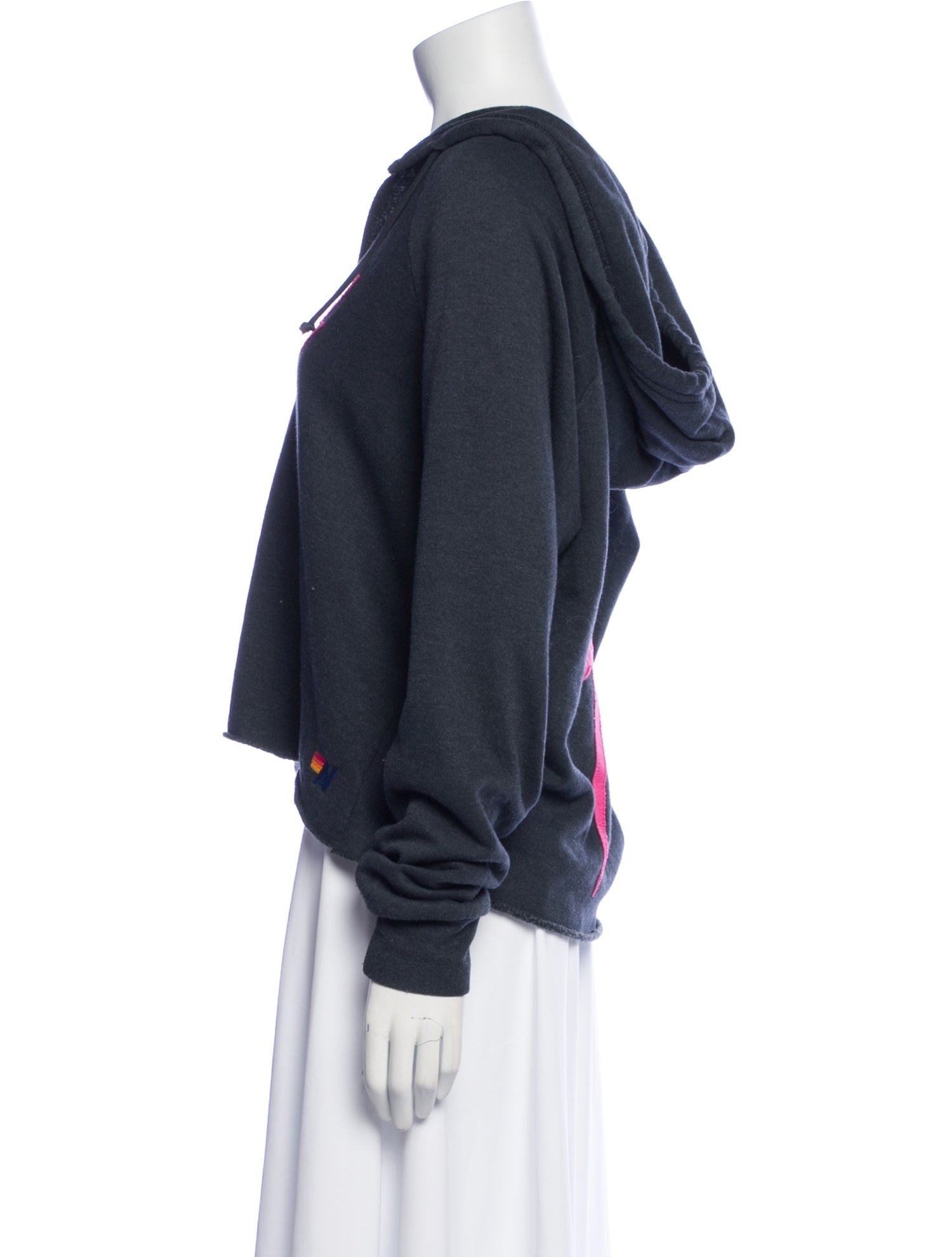 Aviator Nation Graphic Print V-Neck Sweatshirt