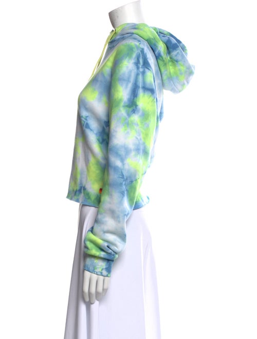 Aviator Nation Tie-Dye Print Mock Neck Sweatshirt