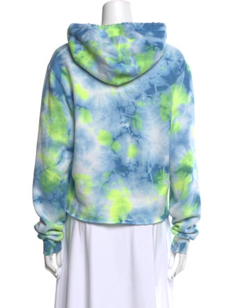 Aviator Nation Tie-Dye Print Mock Neck Sweatshirt