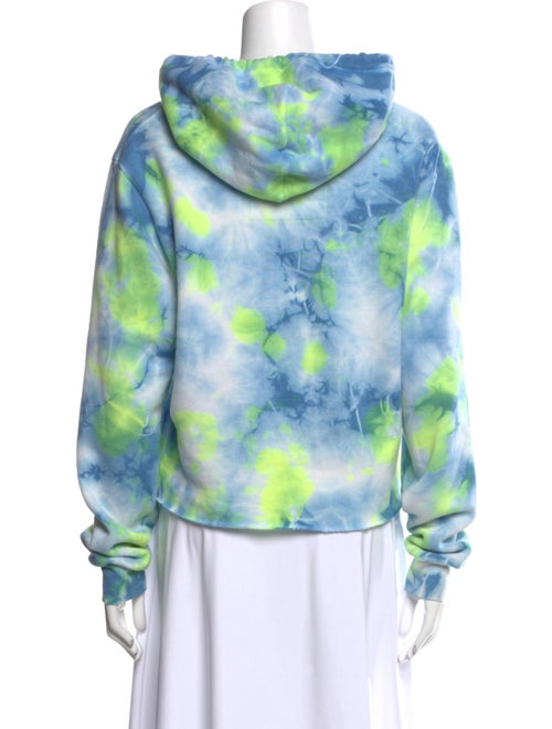 Aviator Nation Tie-Dye Print Mock Neck Sweatshirt