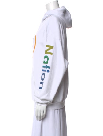 Aviator Nation Graphic Print Crew Neck Sweatshirt