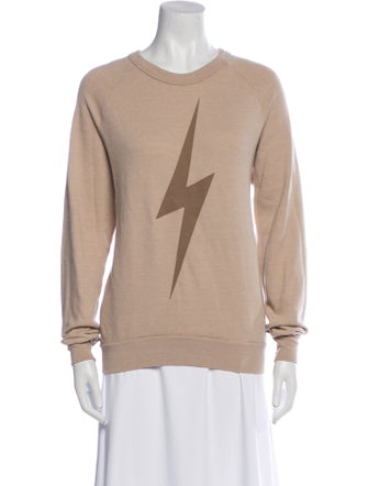 Aviator Nation Crew Neck Long Sleeve Sweatshirt