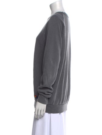 Aviator Nation Graphic Print Crew Neck Sweatshirt