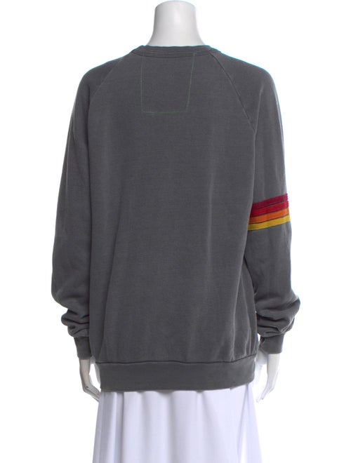 Aviator Nation Graphic Print Crew Neck Sweatshirt