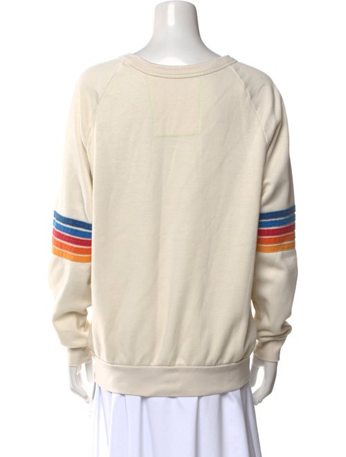 Aviator Nation Graphic Print Crew Neck Sweatshirt