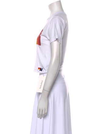 Aviator Nation Graphic Print Crew Neck T-Shirt