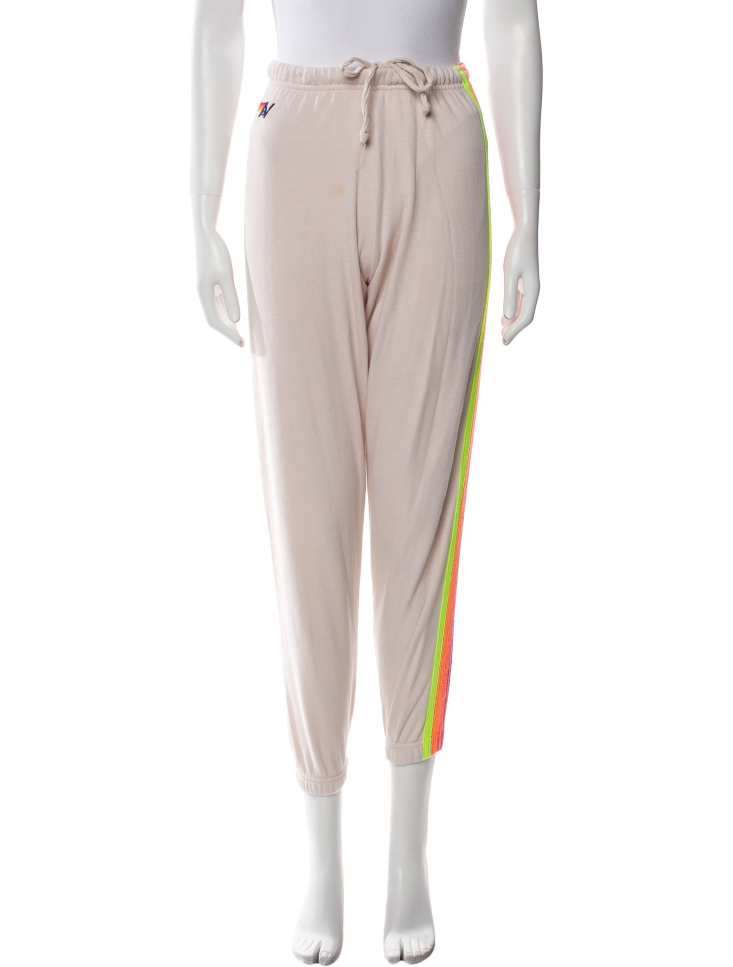 Aviator Nation Striped Skinny Leg Pants