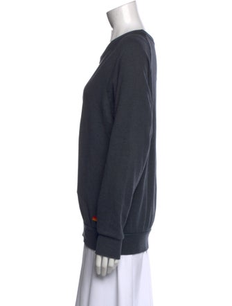 Aviator Nation Graphic Print Scoop Neck Sweatshirt