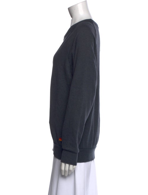 Aviator Nation Graphic Print Scoop Neck Sweatshirt