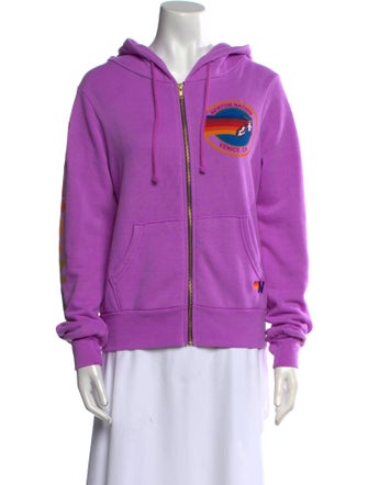 Aviator Nation Crew Neck Long Sleeve Sweatshirt