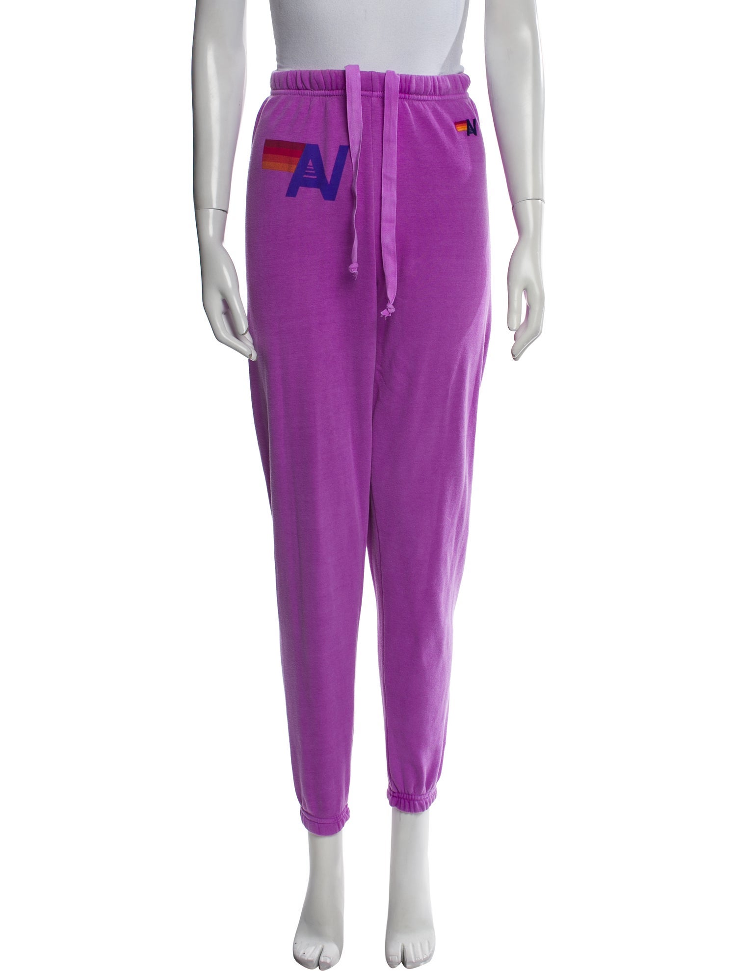 Aviator Nation Embroidered Accent Sweatpants