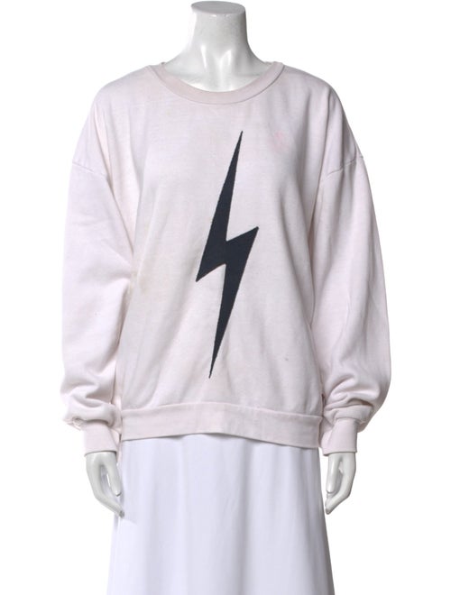 Aviator Nation Scoop Neck Long Sleeve Sweatshirt