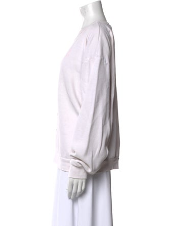 Aviator Nation Scoop Neck Long Sleeve Sweatshirt