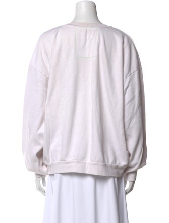 Aviator Nation Scoop Neck Long Sleeve Sweatshirt