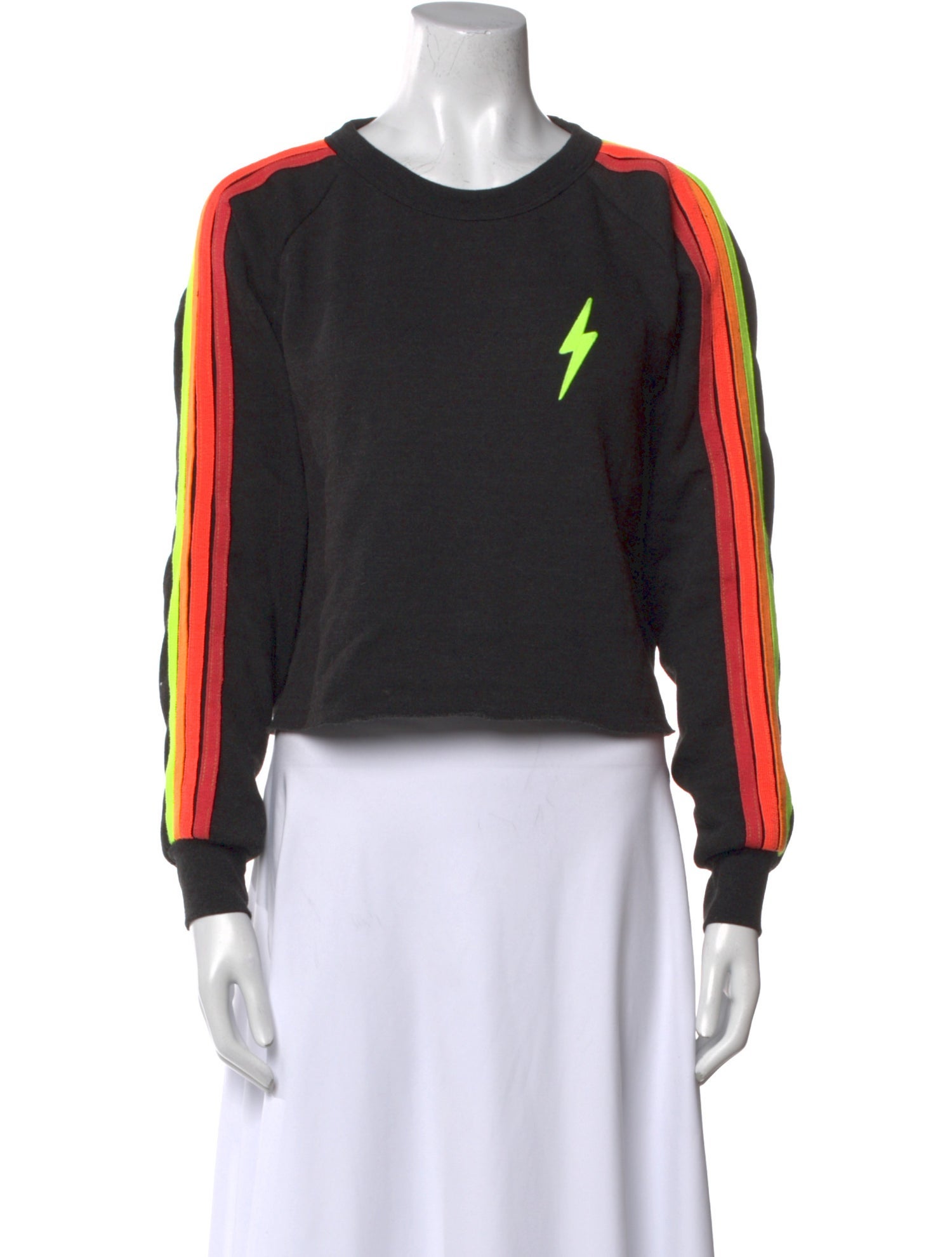 Aviator Nation Graphic Print Crew Neck Sweatshirt