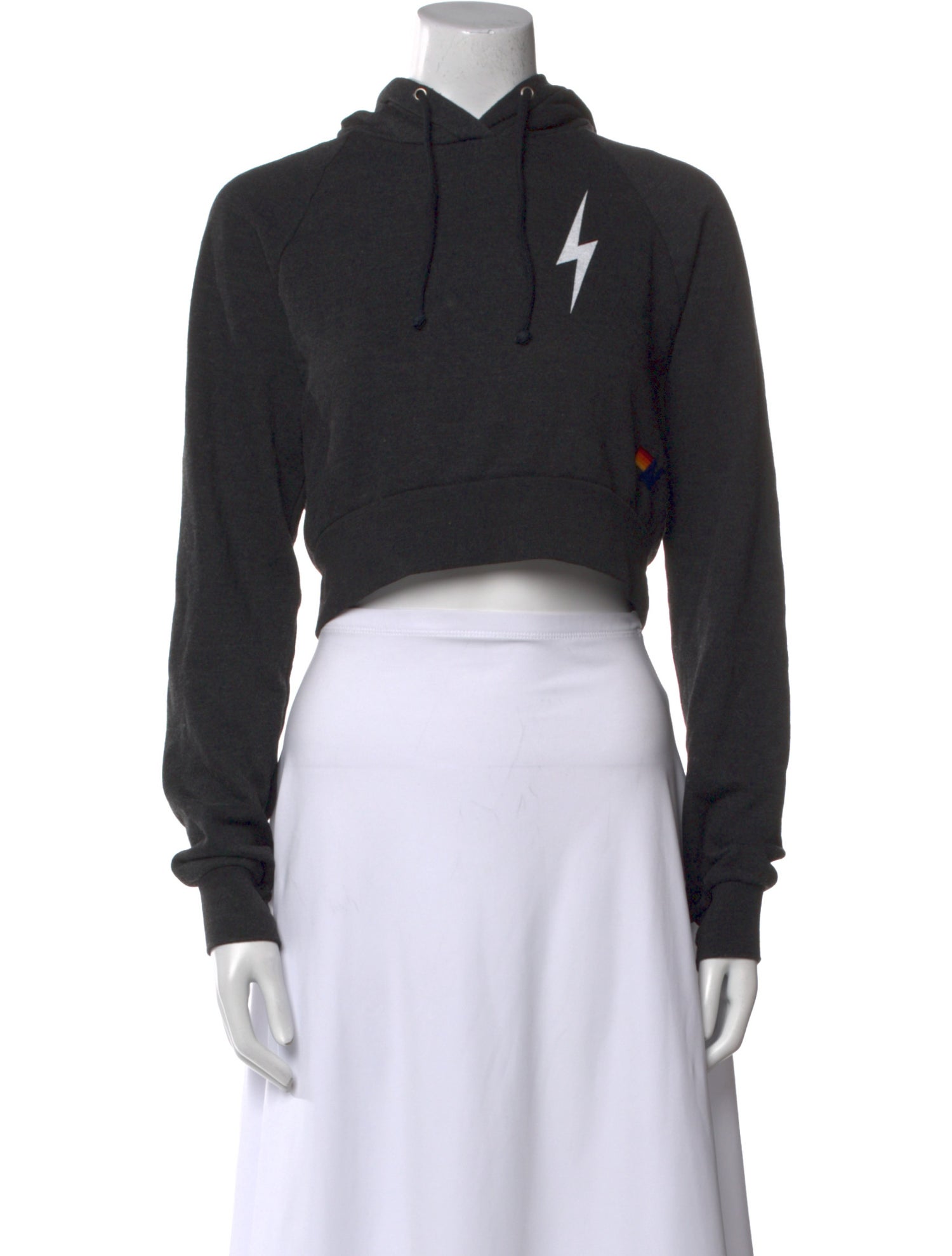 Aviator Nation Mock Neck Long Sleeve Sweatshirt