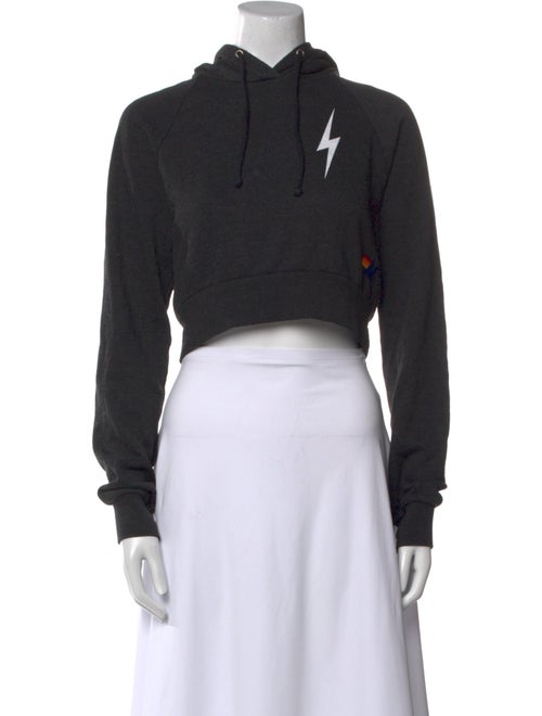 Aviator Nation Mock Neck Long Sleeve Sweatshirt