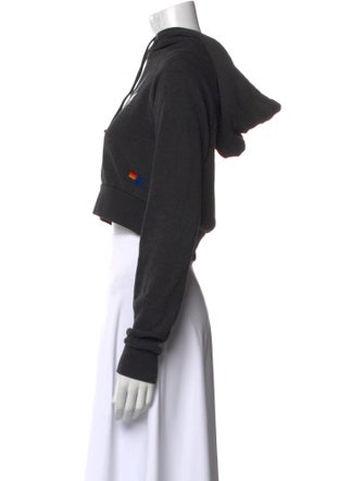 Aviator Nation Mock Neck Long Sleeve Sweatshirt