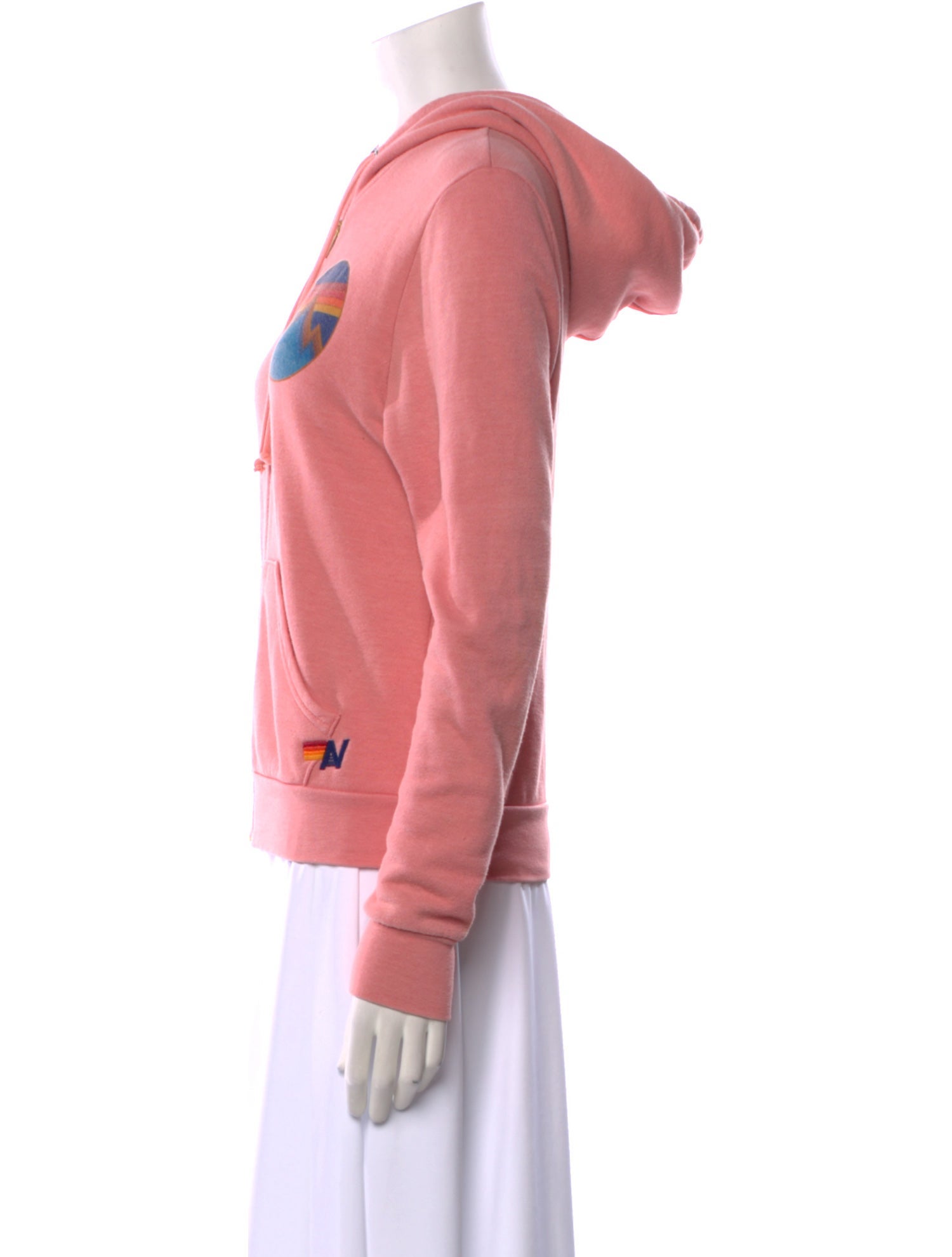 Aviator Nation Graphic Print V-Neck Sweater