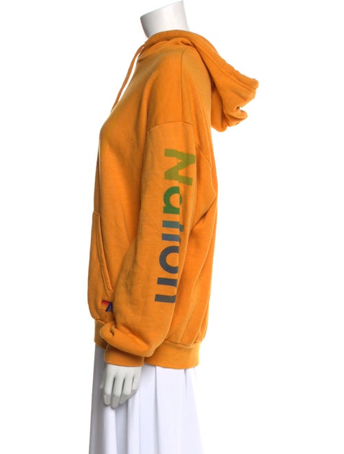 Aviator Nation Graphic Print Crew Neck Sweatshirt