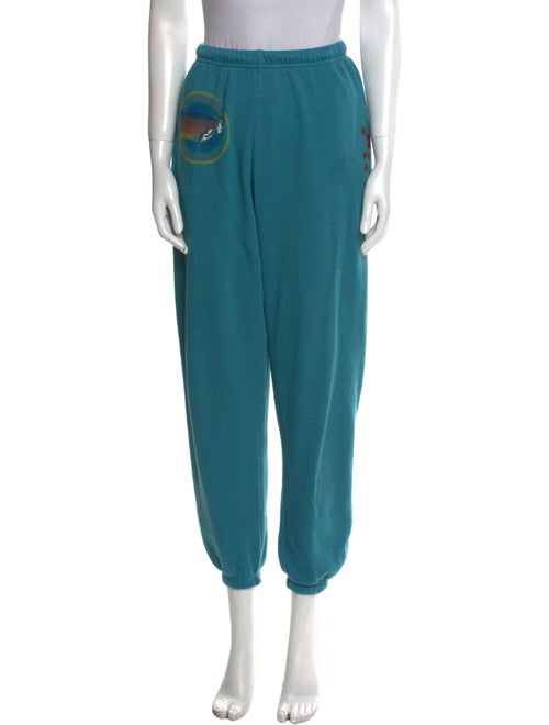 Aviator Nation Graphic Print Skinny Leg Pants