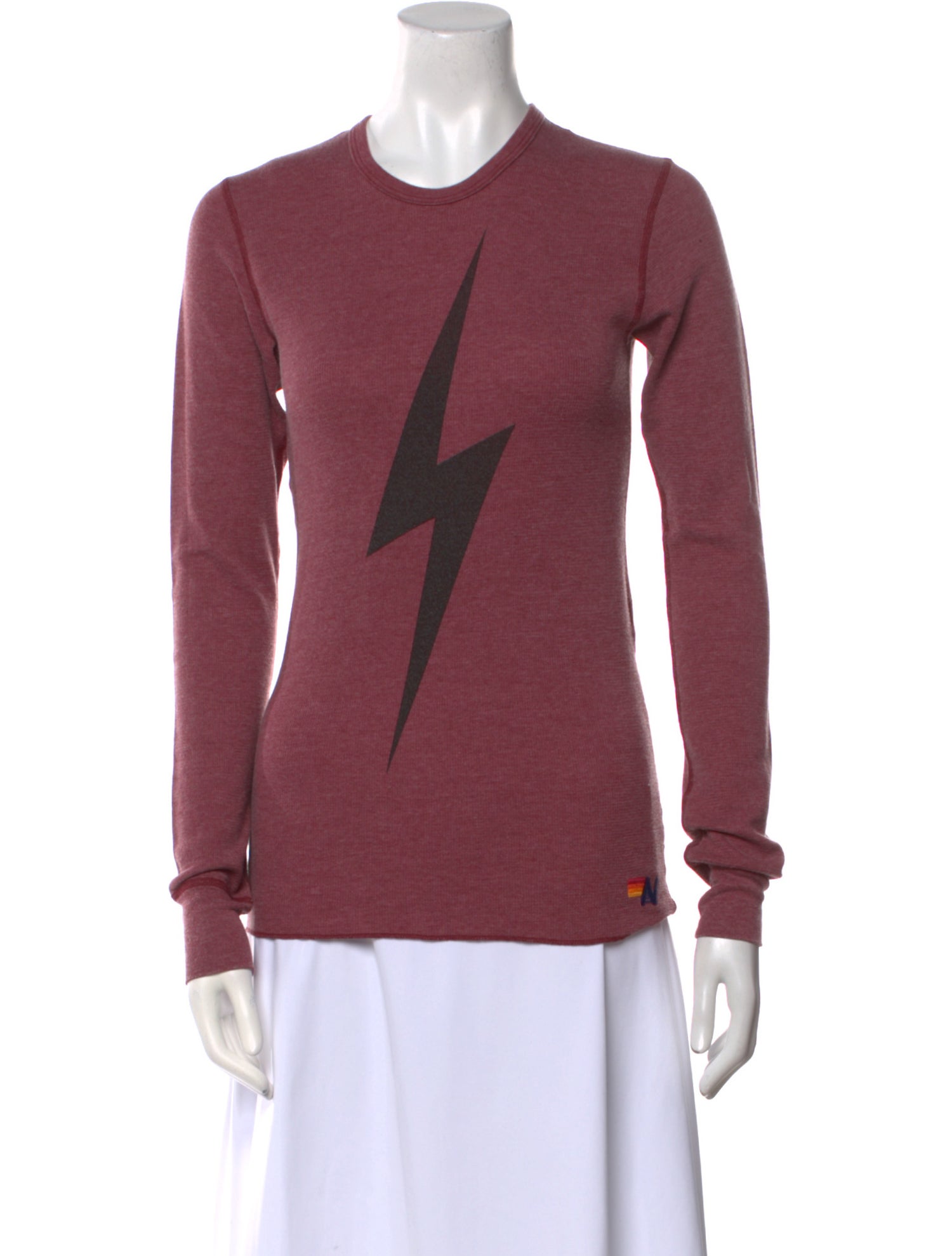 Aviator Nation Crew Neck Long Sleeve Sweatshirt