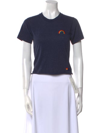 Aviator Nation Graphic Print Crew Neck T-Shirt